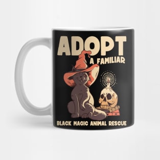 Adopt a familiar | Funny Witchy Cat Mom Mug